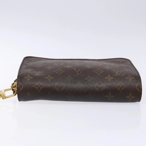 LOUIS VUITTON Monogram Orsay Clutch Bag LV Auth - Picture 6 of 16